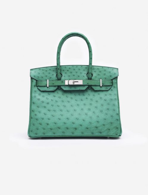 Hermès Birkin 30 Ostrich Vert Vertigo Saclàb