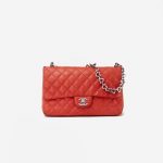 Chanel Single Flap Bag Valentine Orange Saclàb