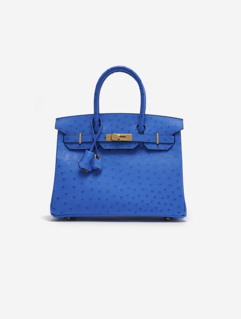 Hermès Birkin 30 Ostrich Bleuet
