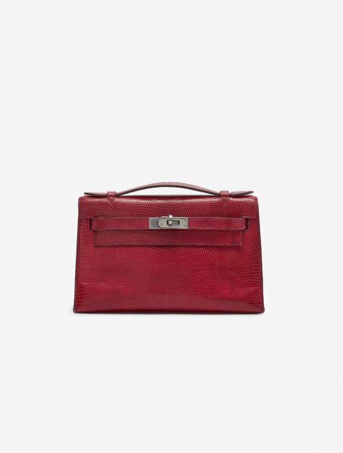 Hermès Kelly Pochette Lizard Fuchsia