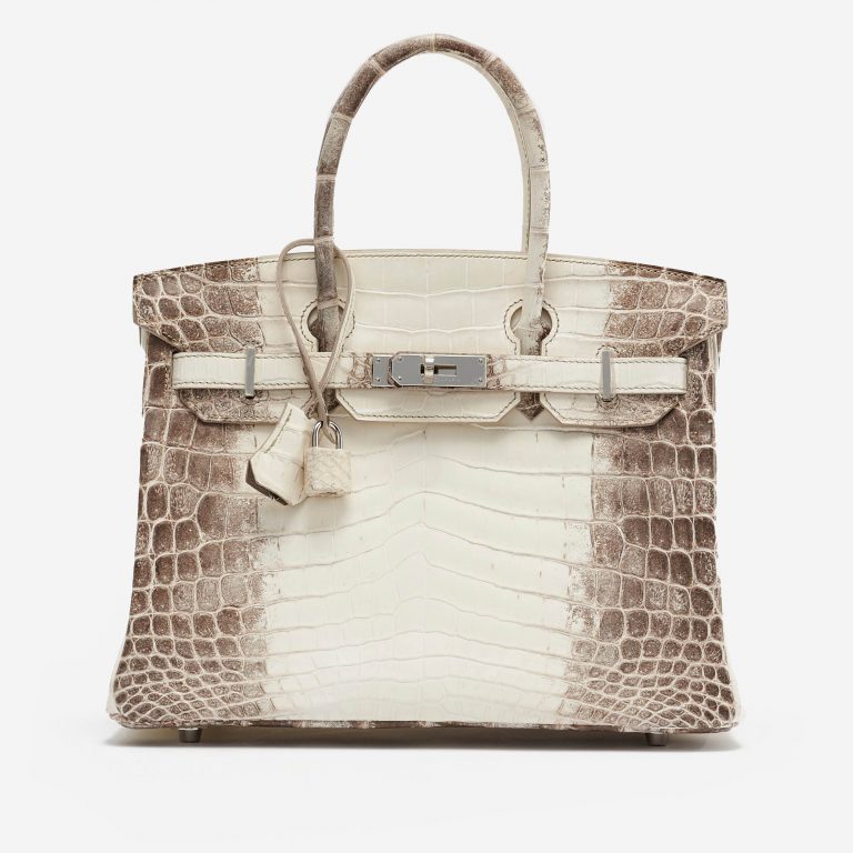Hermès Birkin 30 Niloticus Himalaya Blanc