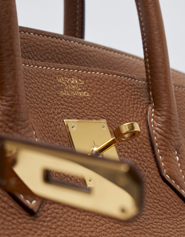 219_Hermes Birkin 35 Togo Gold