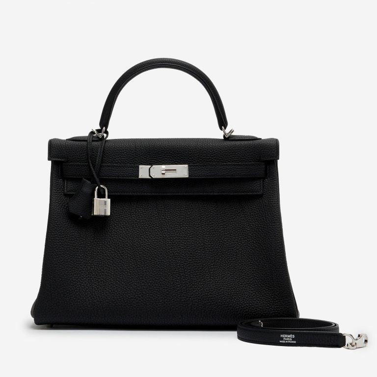 Hermes Kelly 32 Togo Black