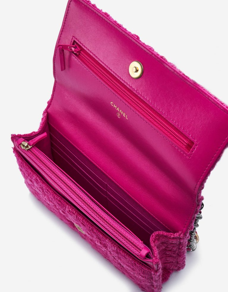 Chanel 19 WOC Tweed Pink