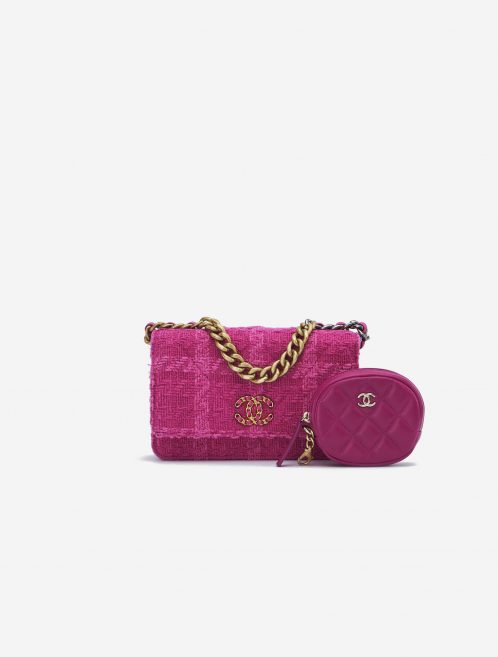 Chanel 19 WOC Tweed Pink