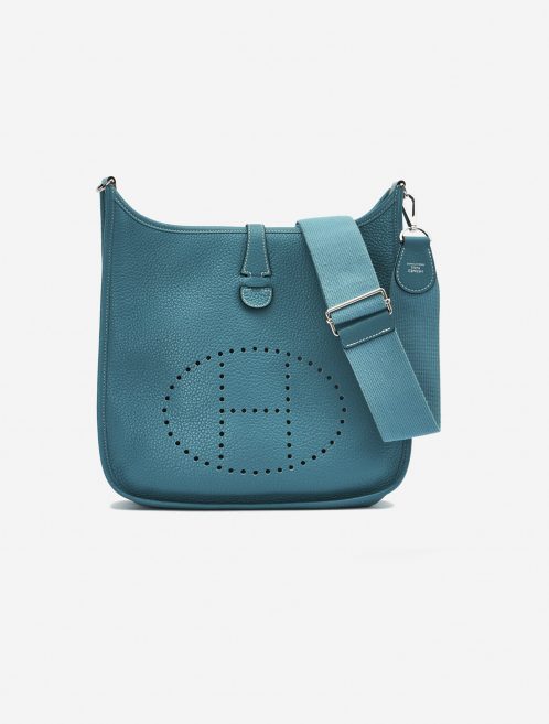 Hermès Evelyne 29 Amazone Blue Front