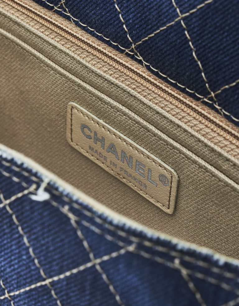 Chanel Timeless Flap Medium Jeans Blue