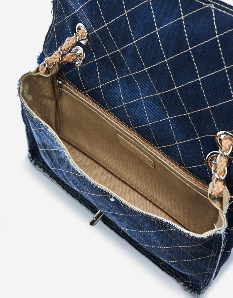 Chanel Timeless Flap Medium Jeans Blue