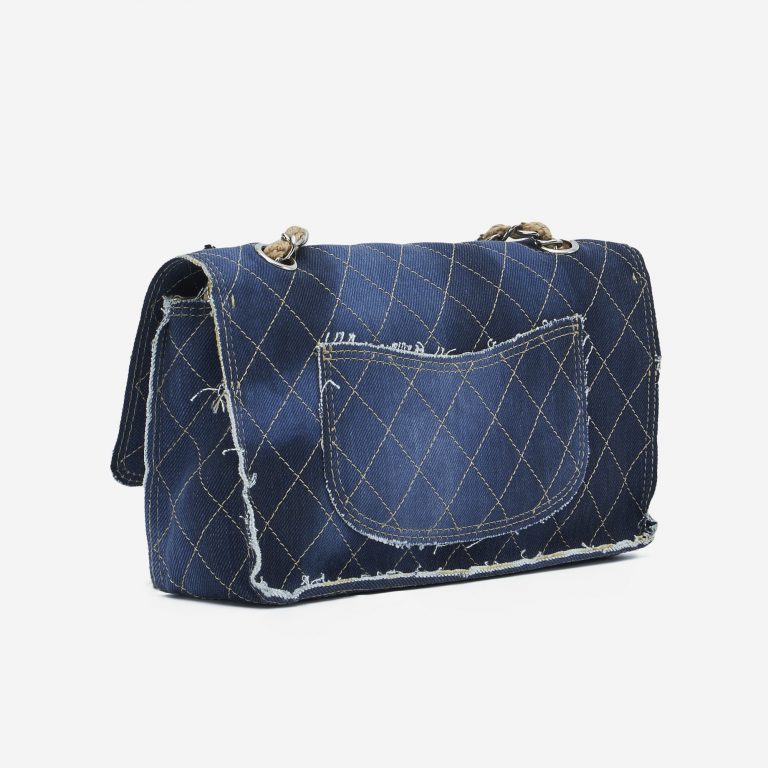 Chanel Timeless Flap Medium Jeans Blue