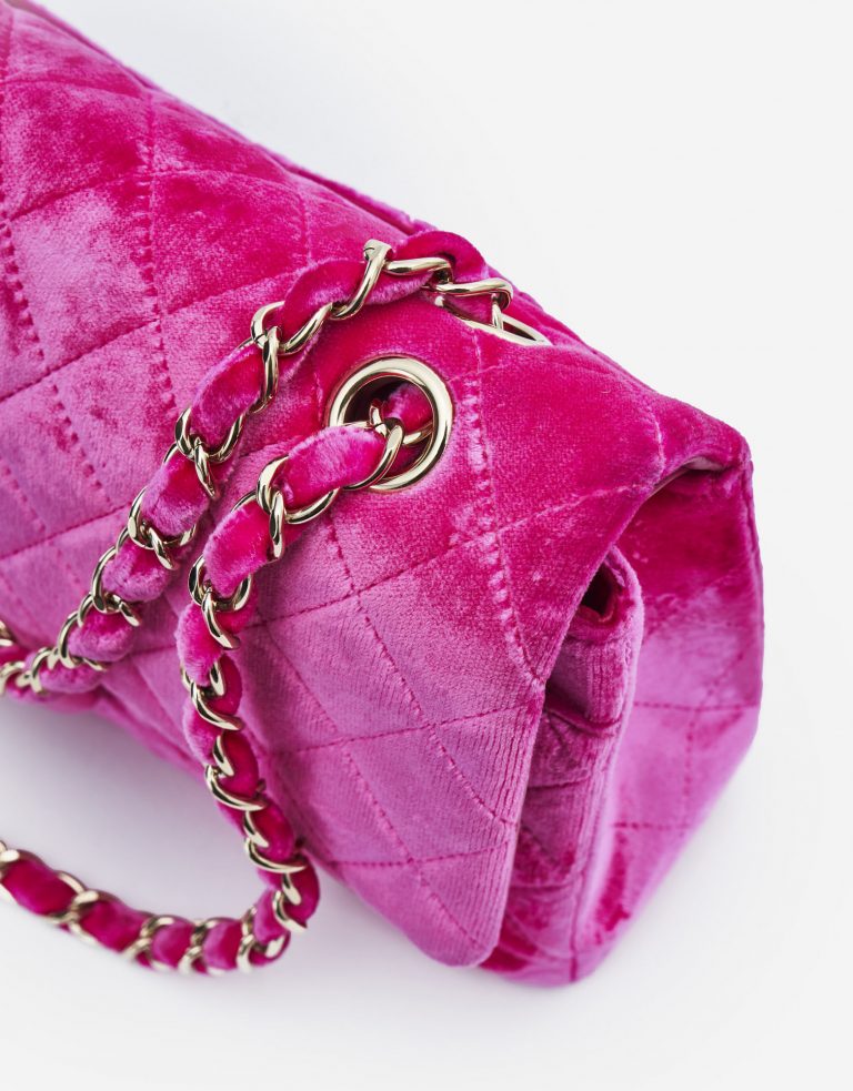 Chanel Timeless Medium Velvet Fuchsia