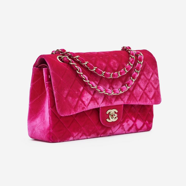 Chanel Timeless Medium Velvet Fuchsia