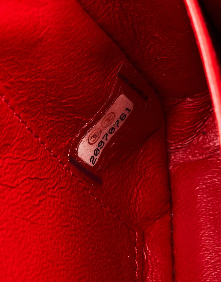 Chanel Timeless Mini Patent Leather Red