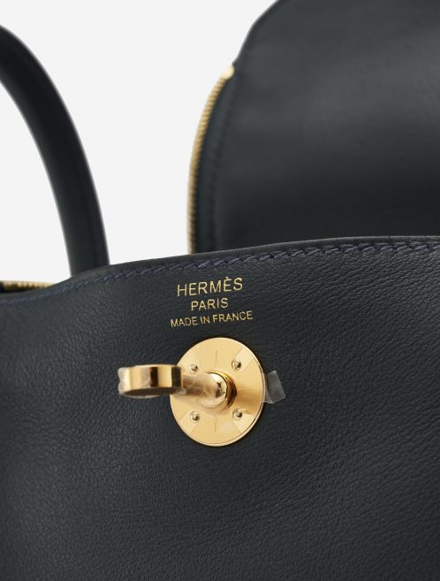 Hermès Lindy Mini Swift Vert Rousseau Hardware SACLÀB