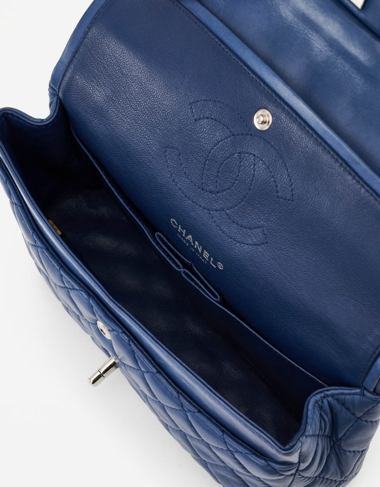 Chanel Timeless Medium Lambskin Blue Inside SACLÀB