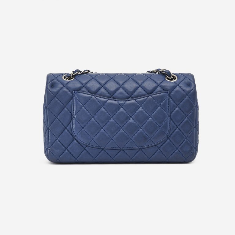 Chanel Timeless Medium Lambskin Blue Back SACLÀB