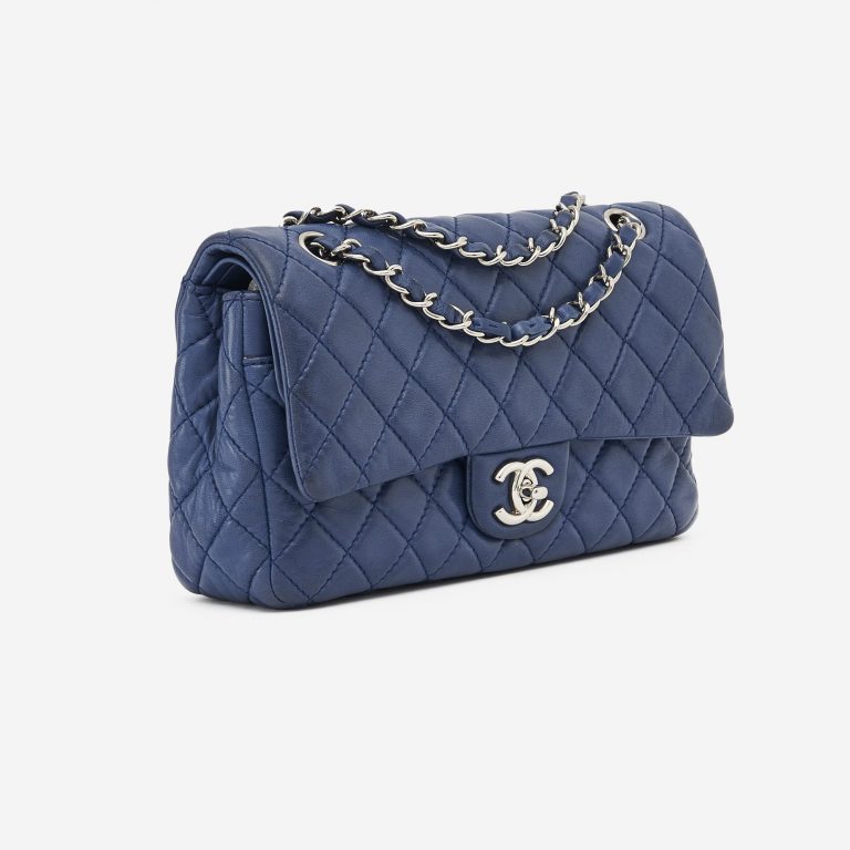 Chanel Timeless Medium Lambskin Blue Side SACLÀB