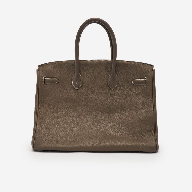 Hermès Birkin 35 Togo Etoupe Back SACLÀB