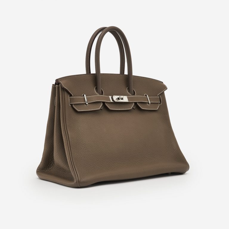 Hermès Birkin 35 Togo Etoupe Side SACLÀB