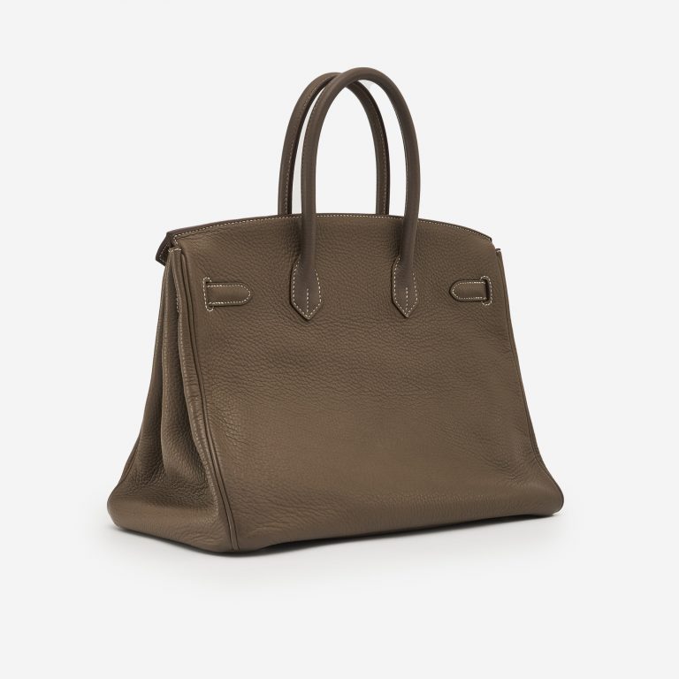 Hermès Birkin 35 Togo Etoupe Backside SACLÀB