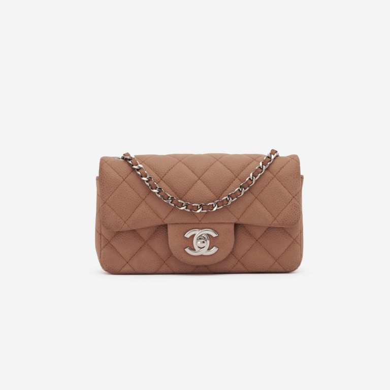 Chanel Timeless Mini Caviar Rose Handbag
