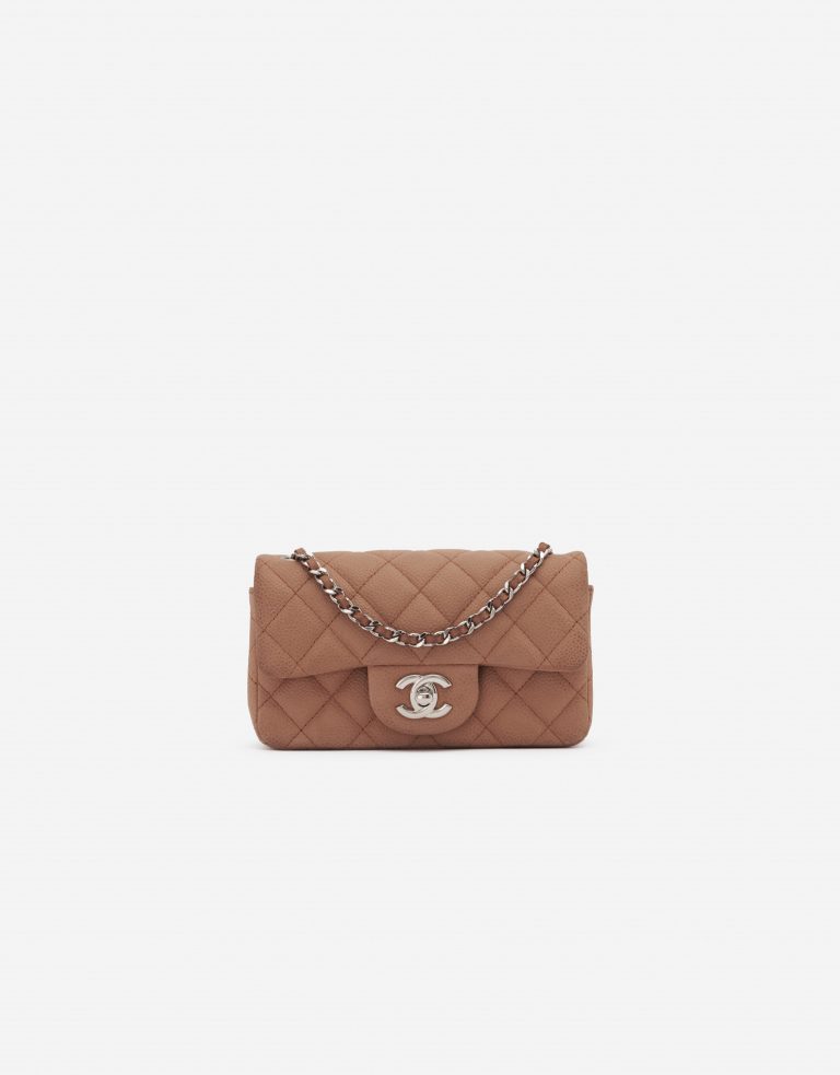 Chanel Timeless Mini Caviar Rose Handbag