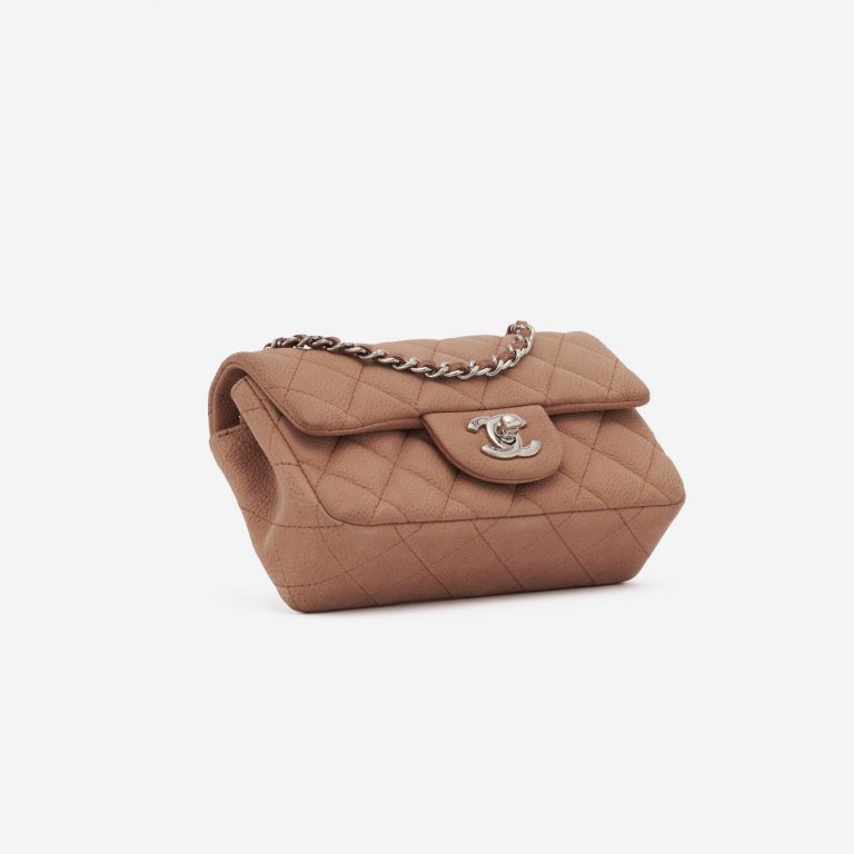 Chanel Timeless Mini Caviar Rose Handbag