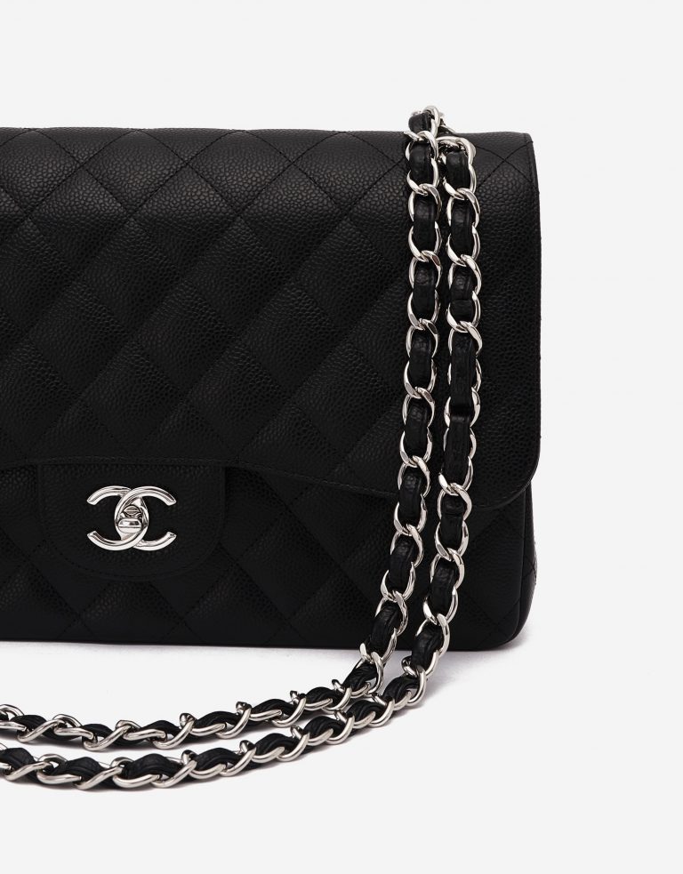 Chanel Timeless Jumbo Caviar Black Secondhand Bag