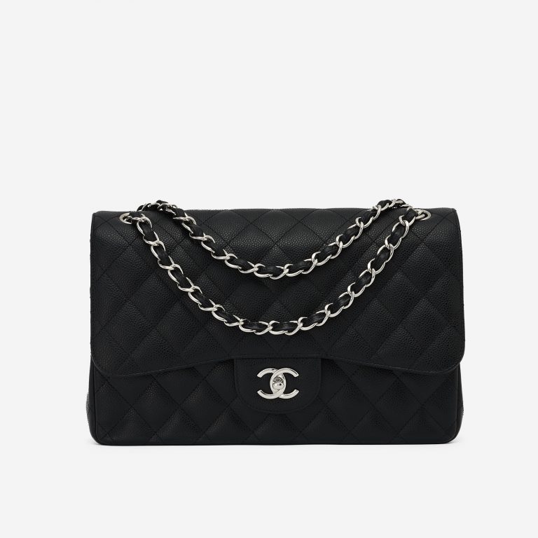 Chanel Timeless Jumbo Caviar Black Secondhand Bag