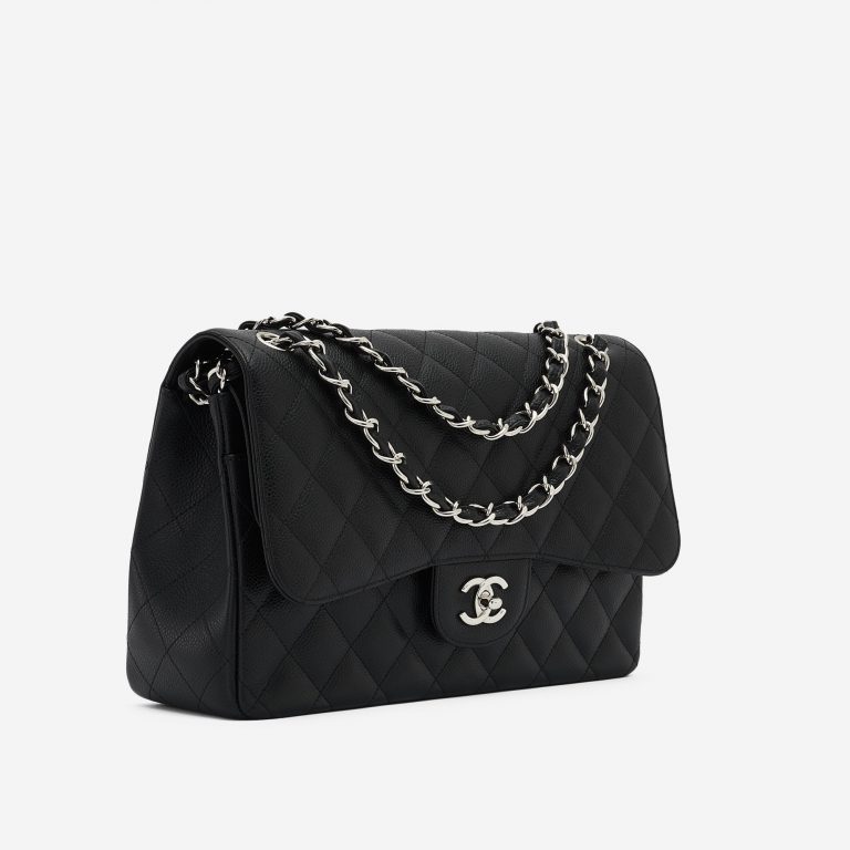 Chanel Timeless Jumbo Caviar Black Secondhand Bag