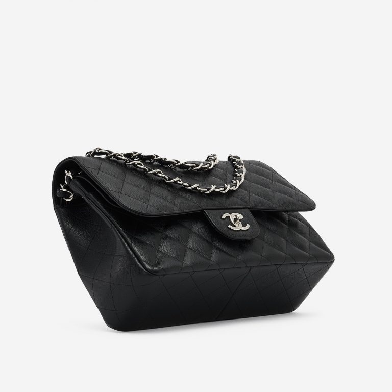 Chanel Timeless Jumbo Caviar Black Secondhand Bag