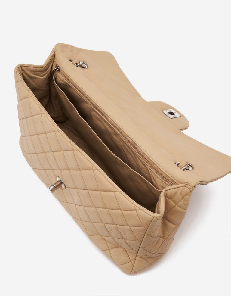 Chanel Timeless Jumbo Lambskin Beige Bag