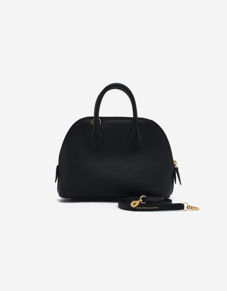 Hermès Bolide Mini Chevre Black Luxury Handbag SACLÀB