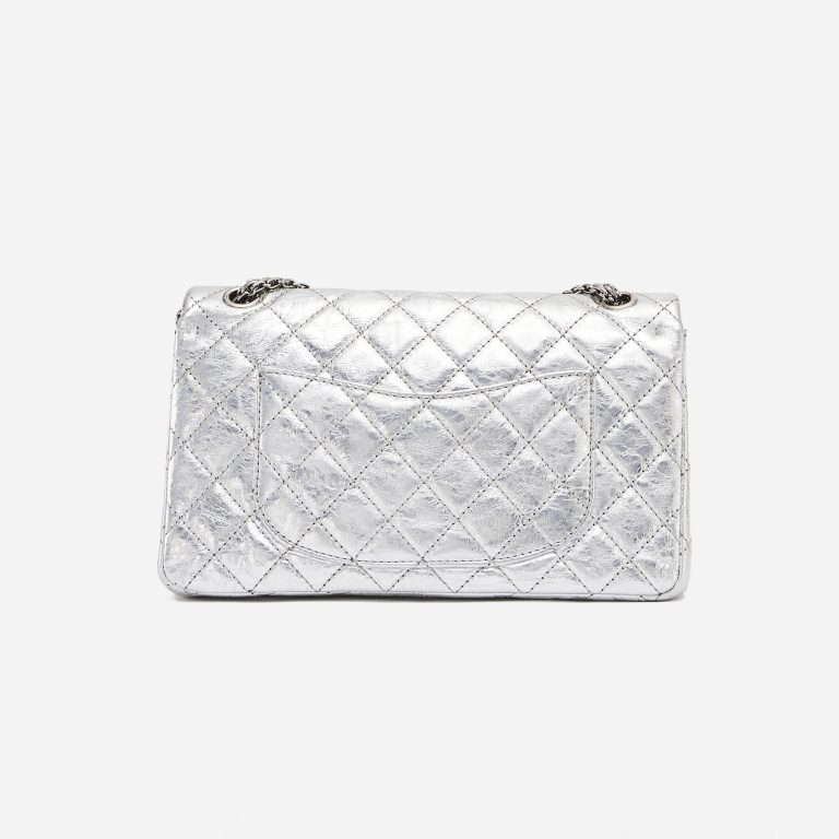 Chanel 2.55 226 Metallic Silver Limited Edition Bag SACLÀB