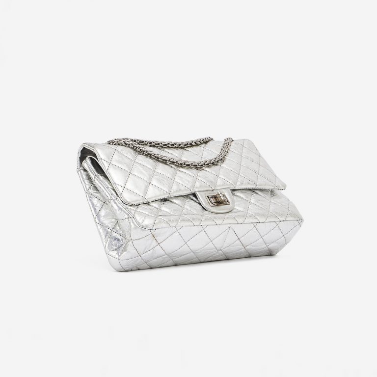 Chanel 2.55 226 Metallic Silver Limited Edition Bag SACLÀB