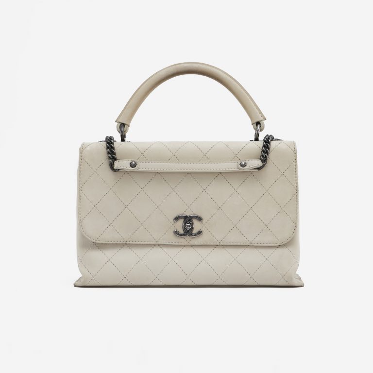 Chanel Business Affinity Large Calfskin Light Beige