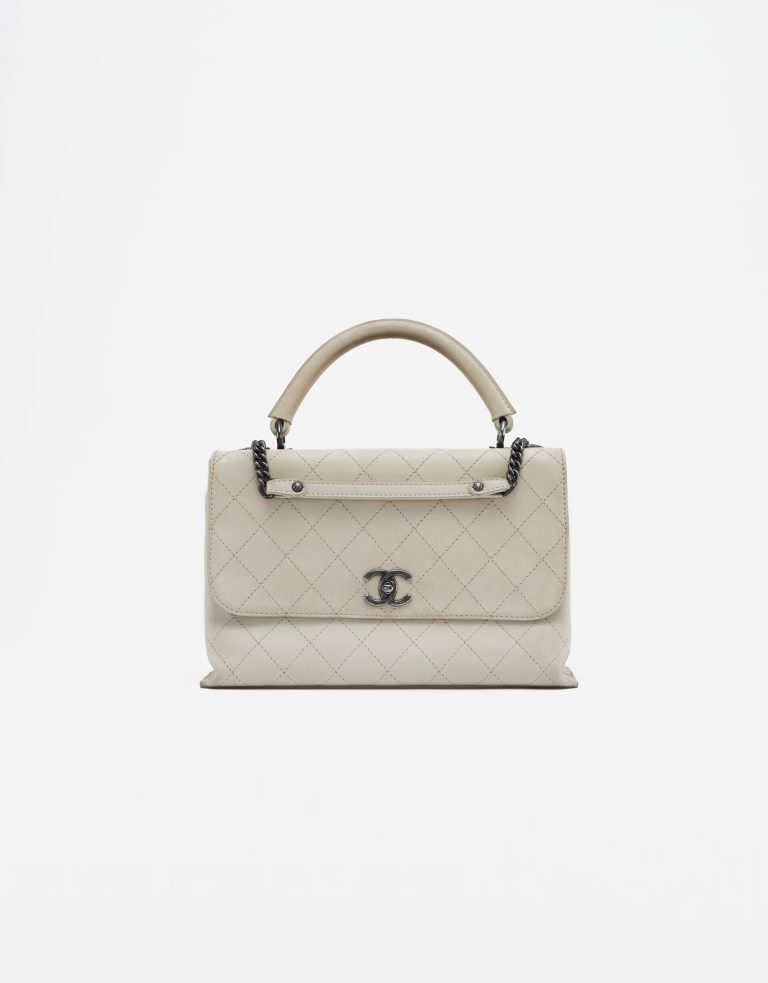 Chanel Business Affinity Large Calfskin Light Beige