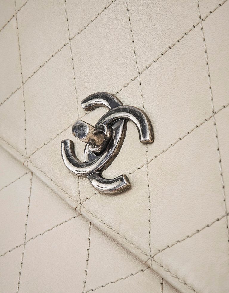 Chanel Business Affinity Large Calfskin Light Beige