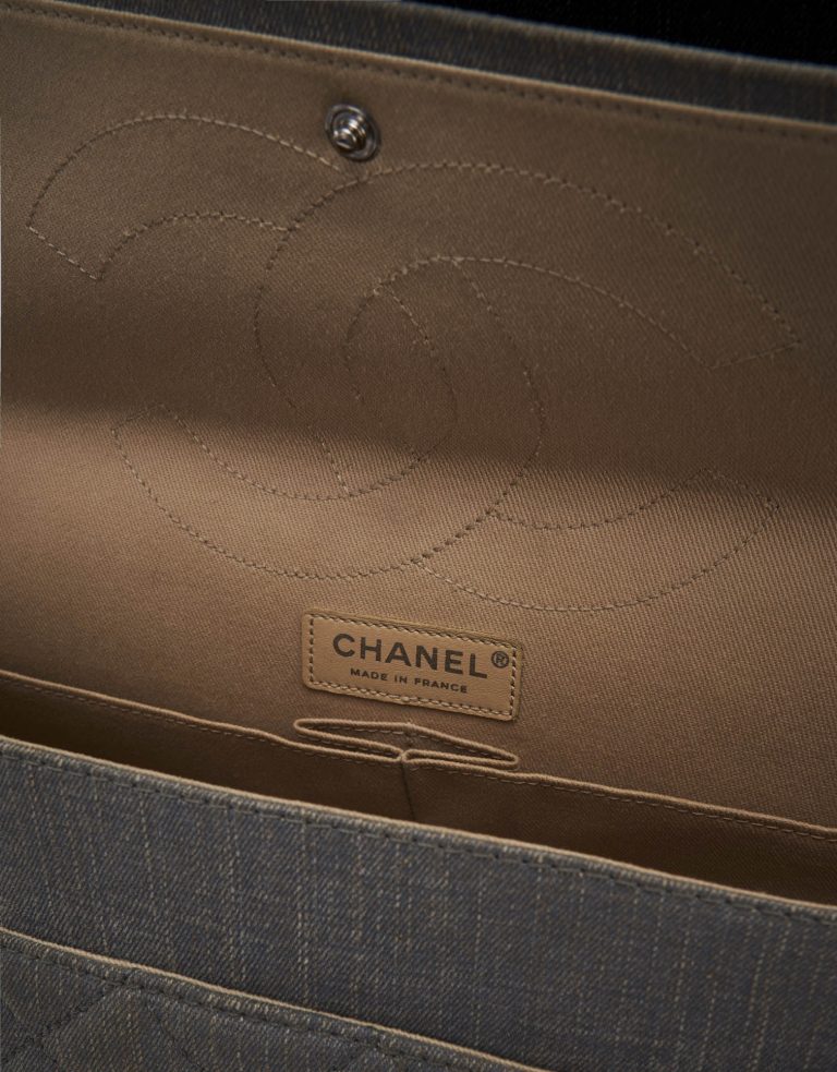 Chanel 2.55 Reissue Maxi Denim Grey SACLÀB