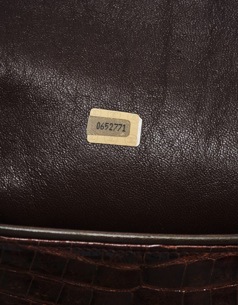Vintage Chanel Shopper Medium Alligator Marron