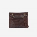 Vintage Chanel Shopper Medium Alligator Marron