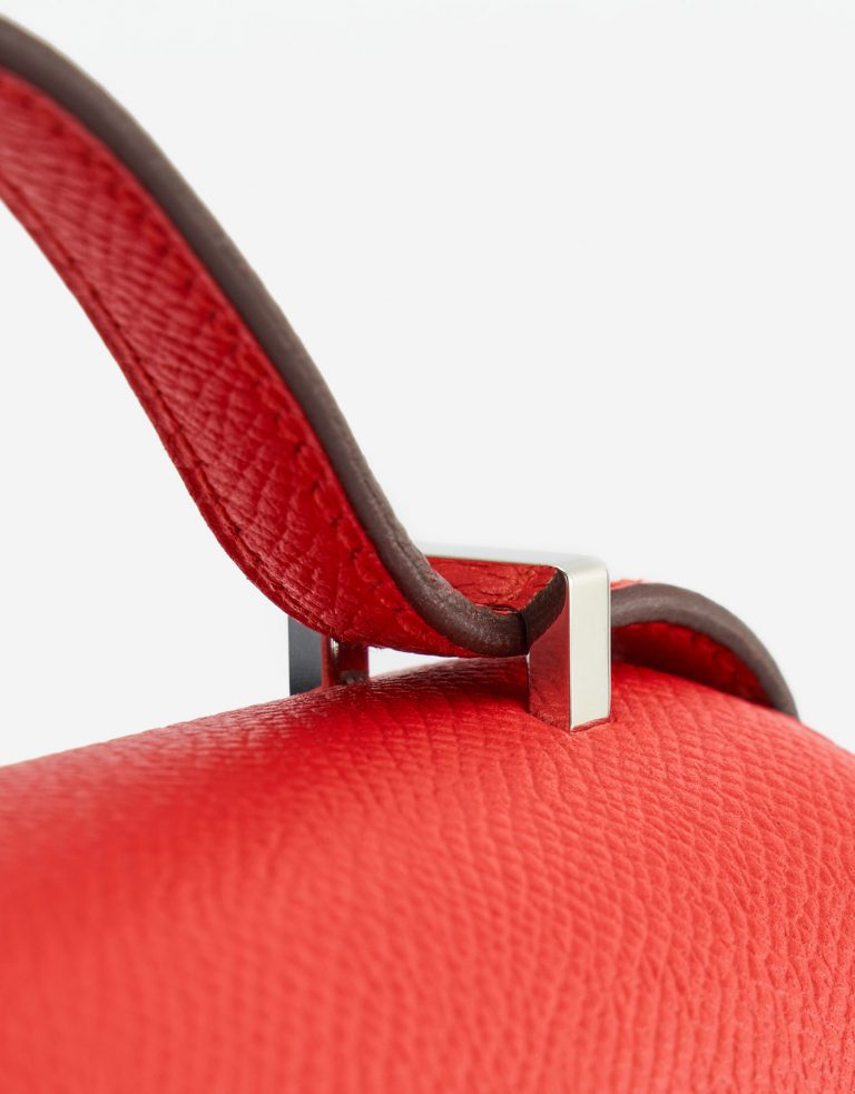 Hermès Constance Mini 18 Epsom Leather Rouge Tomate SACLÀB