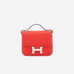 Hermès Constance Mini 18 Epsom Leather Rouge Tomate SACLÀB