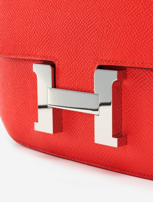 Hermès Constance Mini 18 Epsom Leather Rouge Tomate SACLÀB