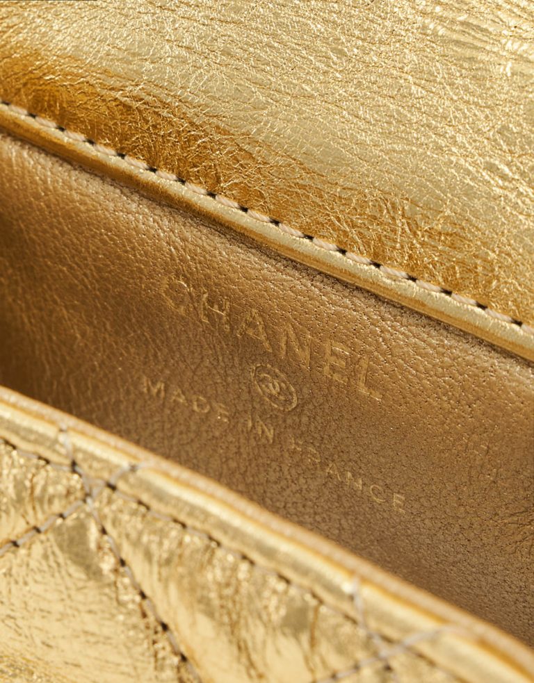 Chanel 2.55 Mini Belt Bag Clip Lambskin Gold SACLÀB