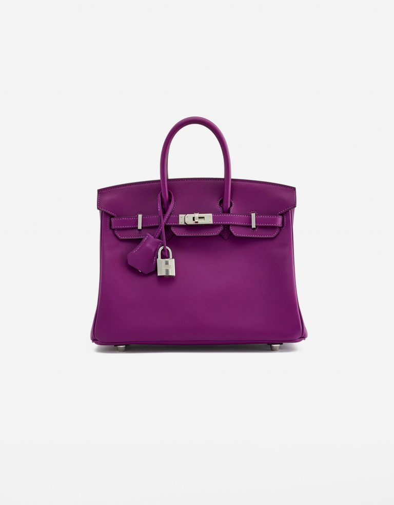 A pre-loved Hermès Birkin 25 Swift Anemone on SACLÀB