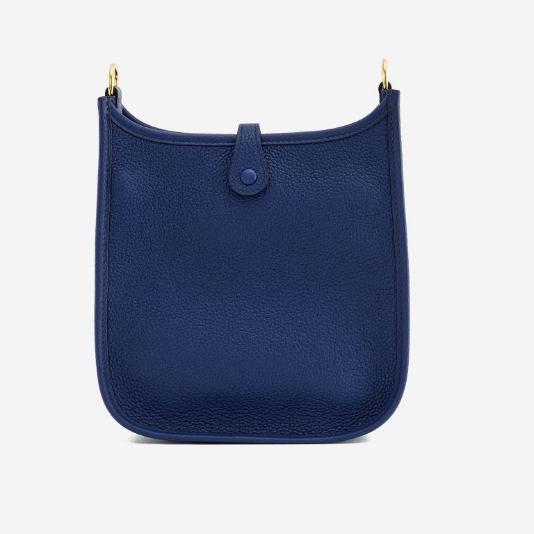 Arrière d'un Hermès Evelyne 16 Amazone Blue Sapphire / Blue Indigo d'occasion sur SACLÀB