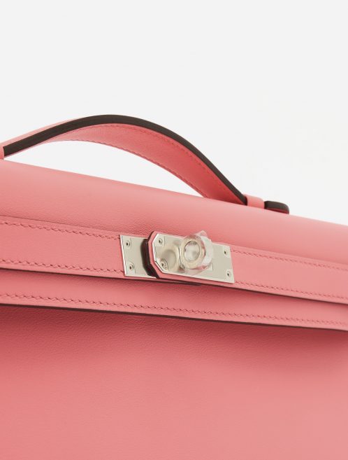 Hermès Kelly Cut Clutch Swift Rose d’Ete