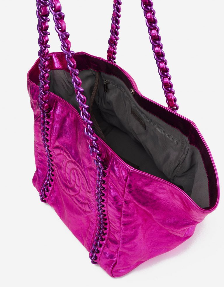 Pre-owned Chanel bag Shopper Metallic Pink Pink | Sell your designer bag on Saclab.com