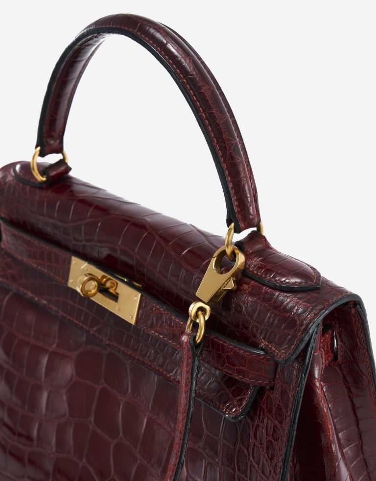 Hermès Kelly 28 Alligator Rouge H