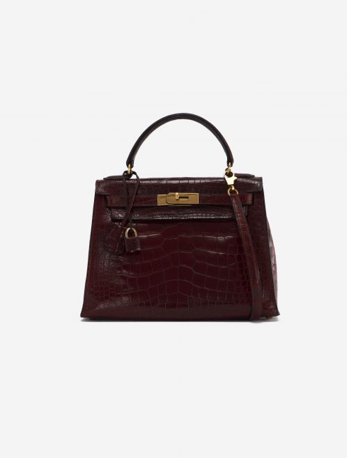 Hermès Kelly 28 Alligator Rouge H